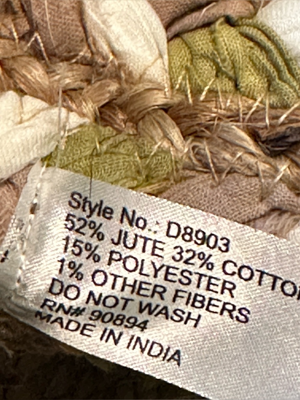 Magid Woven Beach Tote Bag - Picture 2 of 5